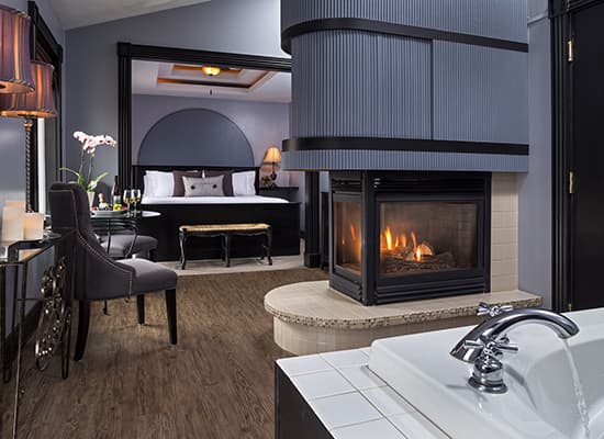 Guest Room at Castle In the Country