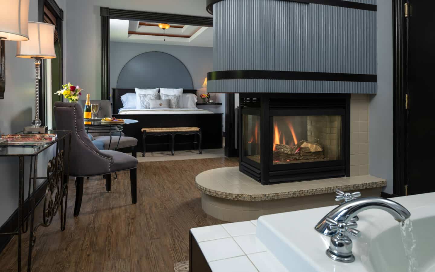 The Sir Lancelot Suite, perfect for your next romantic getaway in Michigan